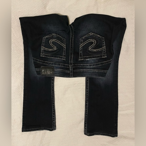 “Silver Jeans Co” y2k low rise flare jeans Size W27 - Picture 2 of 6